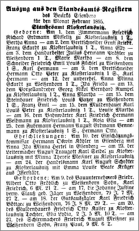 1895-04-23 Kl Standesamtsregister